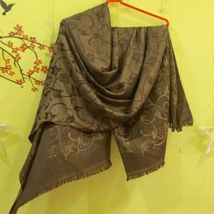 Brown Double Shaded Stole🤎