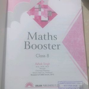 Maths booster By Ashok Singh (Class 8)