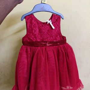 H By Hamleys Girls Dress Size- 3-6 Months New