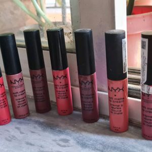 Set Of Nyx Soft Matte Lip Cream