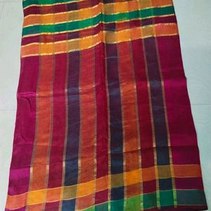 Cotton Silk Uppada Pattu Saree