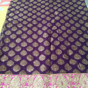 Wedding Or Party Wear Heavy Look Saree,