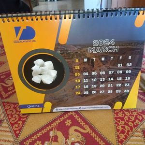 Carry Bag With Desk Calender