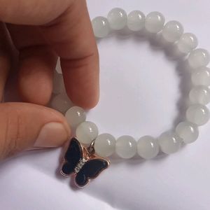 White Hand Bracelet