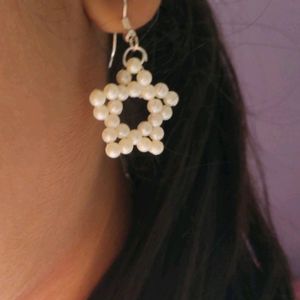 Beaded Star Earrings