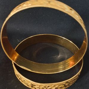 2 Psc MAYA GOLD Bangles