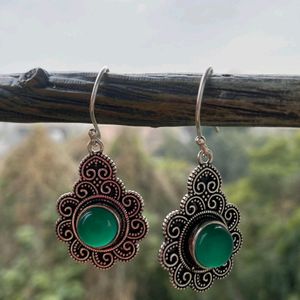 Oxidized Earrings