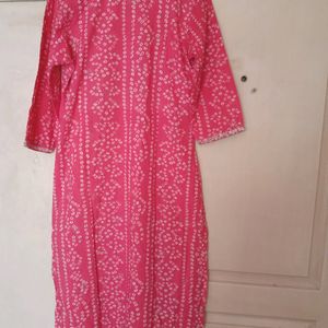 Bandhni Print Kurta Palazzo