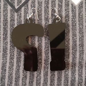 ❓❗ Acrylic Earrings