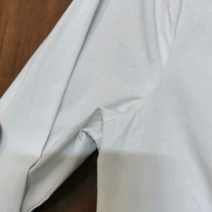 White Shirt With Stylish Sleeves