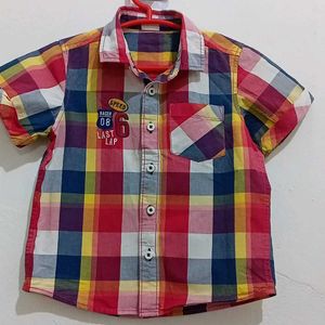 Two Max Half sleeve Shirt Multi 2-3 Years