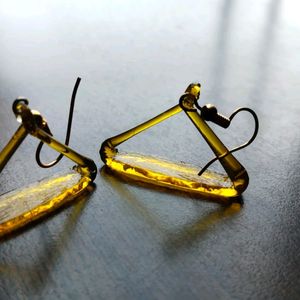 Glass Ear Rings