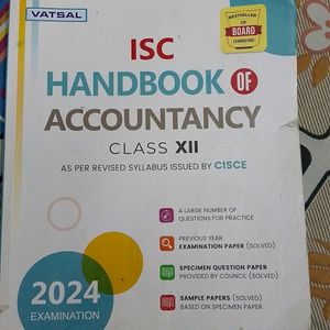 Accountancy Class 12th Guide As Per Revise Syllabu