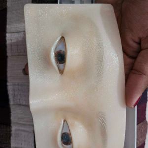 Eye Dummy For Eyemakeup & Eyebrow Practice.