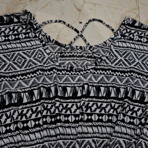 Black&white Fabulous Top For Girl's And Woman's