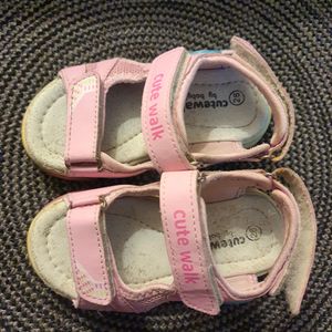 Girls Pink Footwear