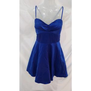 CITY TRIANGLES Blue Dress