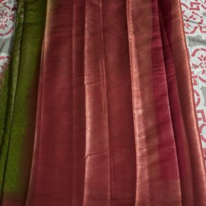 Fixed-Price Drop!!New Pattu  Silk Sare