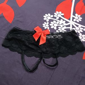 Lace Open Intimates Brief