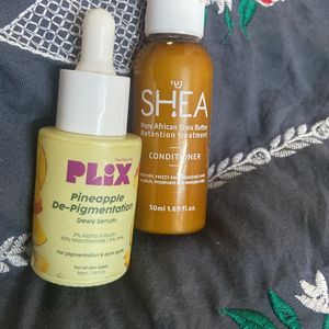 Combo Of Plix Serum & Shea Conditioner