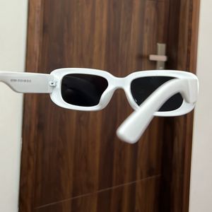 Black & White Square Sunglasses