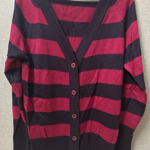 Striped Cardigan ( Women )