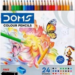 Doms Pencil Colour 24 Shades