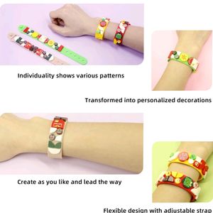 SIBIT Bracelets Building Blocks Set for Girl/Boys, Child Creative Wristband DIY Toys & Gift for Teens & Adults (27pcs, Green, 6+ Years)