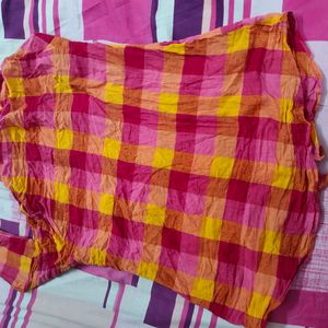 Checked Women Shirt