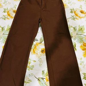 Brown Urbanic Straight Leg Jeans