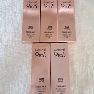 Lakme 9to5 Primer+Matte Foundation AT 180rs