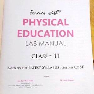 Physical Education Lab Manual Class 11