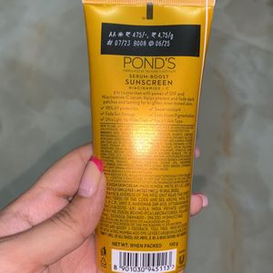 Sale🥳Ponds Sunscreen 100g(for Today)