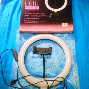 BIG LED SELFIE RING LIGHT MULTICOLOR