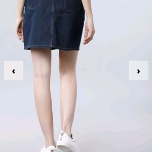 Tokyo Talkies Women Denim Mini Skirt