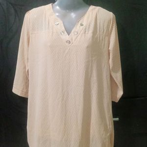 Tan Coloured Causual Top