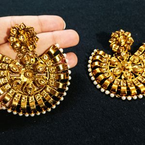 Golden Ear Rings