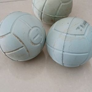 TENNEX Cricket Rubber Ball -Pack Of 3