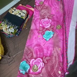 Saree With Blouse