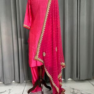 Ethnic Kurta &Salwar With Dupatta