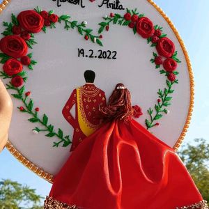 Wedding Hoop Art  Frem