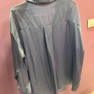 ZARA SATIN SHIRT