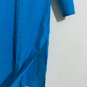 Blue Simple Kurta