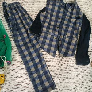 Kids Full New Coat Pant With Shirt