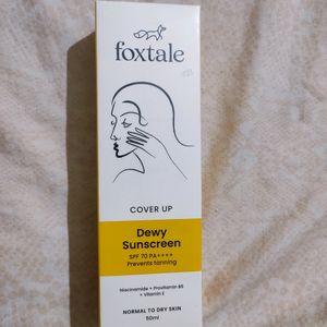 😍Foxtale Sunscreen Spf 70 PA++++..😍