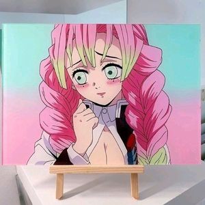 Mitsuri Glass Painting (A4)