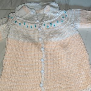 Kids Sweater Set Cap With Socks