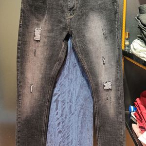 Mango Man Original Torn Denims