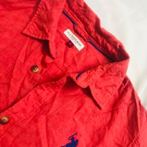 Red Polo Shirt Only For 199