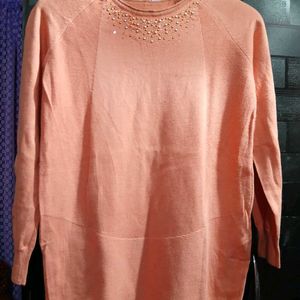 Coral Winter Full Sleeve Top